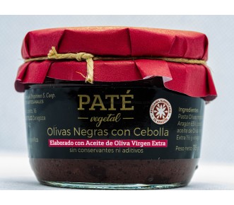 Paté Olivas de Aragón con Cebolla Vegetal 100%
