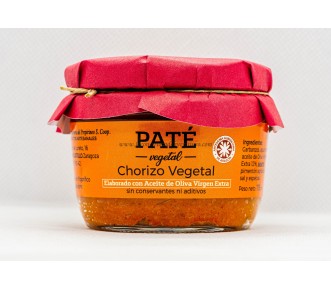NUEVO Paté de Chorizo Vegetal apto para vegetarianos