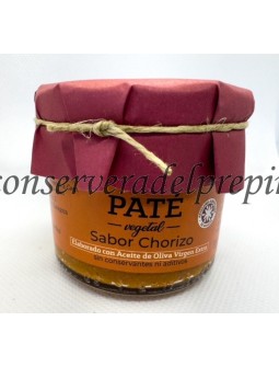 NUEVO Paté Vegetal Sabor Chorizo 100% Artesano