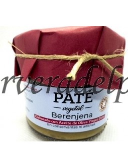 Paté vegetal de  Berenjena 100% Artesano