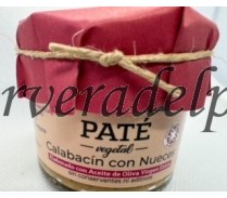 Paté  vegetal de Calabacín con Nueces apto para vegetarianos