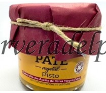 Paté vegetal de  Pisto apto para vegetarianos