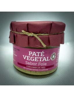 Paté vegetal sabor Foie 100% Artesano