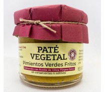 Paté vegetal de Pimientos Verdes Fritos. apto para vegetarianos