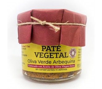 Pat&eacute; vegetal de Olivas Verdes Arbequina Vegetal 100%