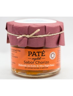 NUEVO Pat&eacute; Vegetal Sabor Chorizo 100% Artesano